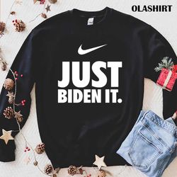 new lets go brandon, fjb, joe biden not my president, impeach joe biden t-shirt - olashirt