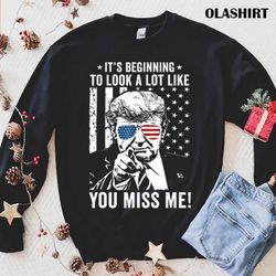 new its beginning to look a lot like you miss me t-shirt - olashirt