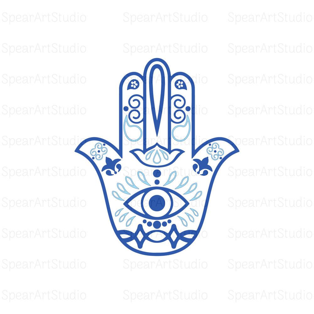 Hamsa Svg, Hamsa Hand Svg, Hamsa Clipart, Evil Eye svg, Humsa Svg Cut files, Turkish Eye svg, Files For Cricut, silhouette - PngJpgPdfAi.jpg