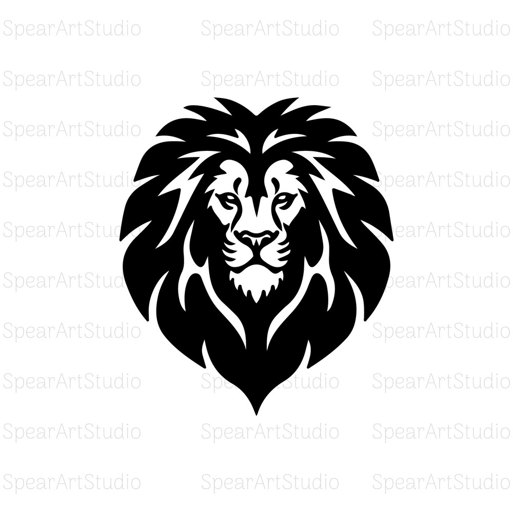 Lion Face svg  Lion Head svg  Lion svg  Lion King svg  Lions Mascot svg  Leo svg  Lion Head  Lion Printable  INSTANT DOWNLOAD.jpg