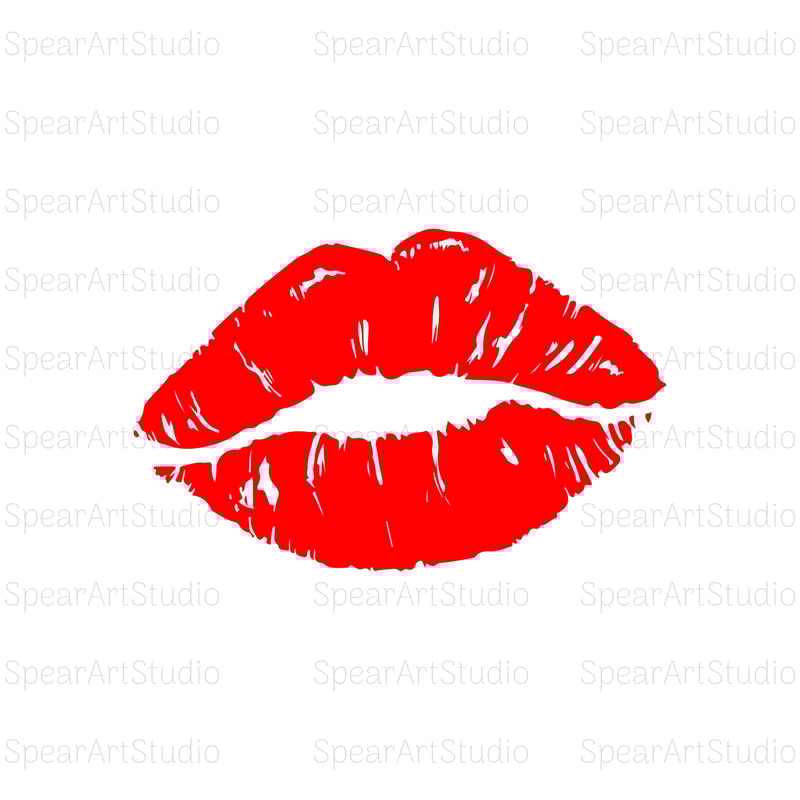 Lips svg, red lips svg, Kiss svg, American lips svg, Kiss design, Cricut and silhouette, Instant Download, kiss me svg.jpg