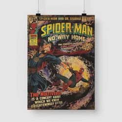 spider man poster - spider man - spiderman no way home poster