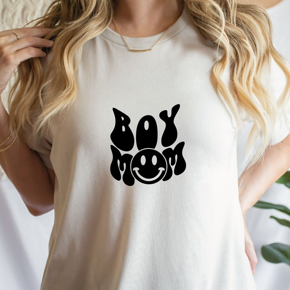 Boy Mom Svg,Boy Mama Mom smile face Svg Cut File for Cricut, Mother's Day Svg, Boy Mom Shirt Svg, Png, Eps, Dxf Pdf Cutting File Download.jpg