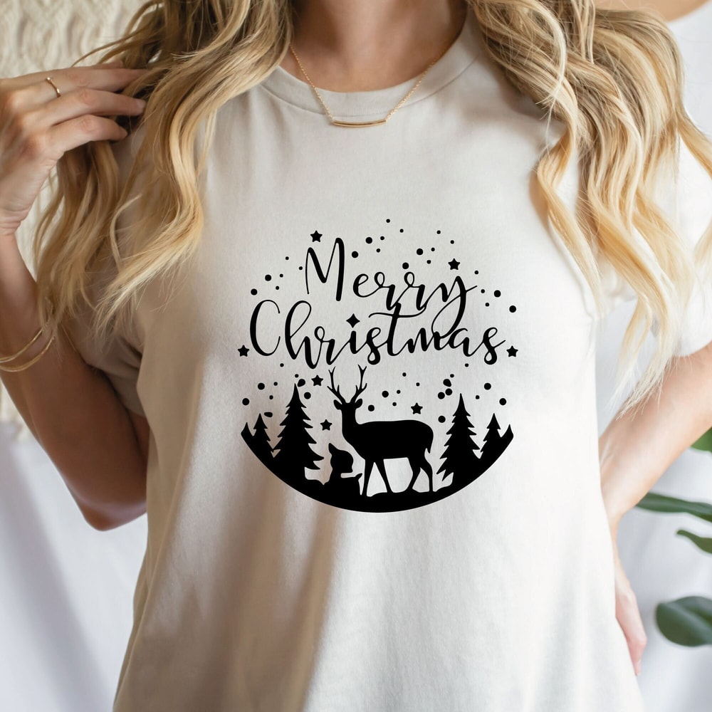 Christmas SVG, Merry Christmas SVG, Merry Christmas Saying Svg, Christmas Clip Art, Christmas Cut Files, Cricut, Silhouette Cut File..jpg