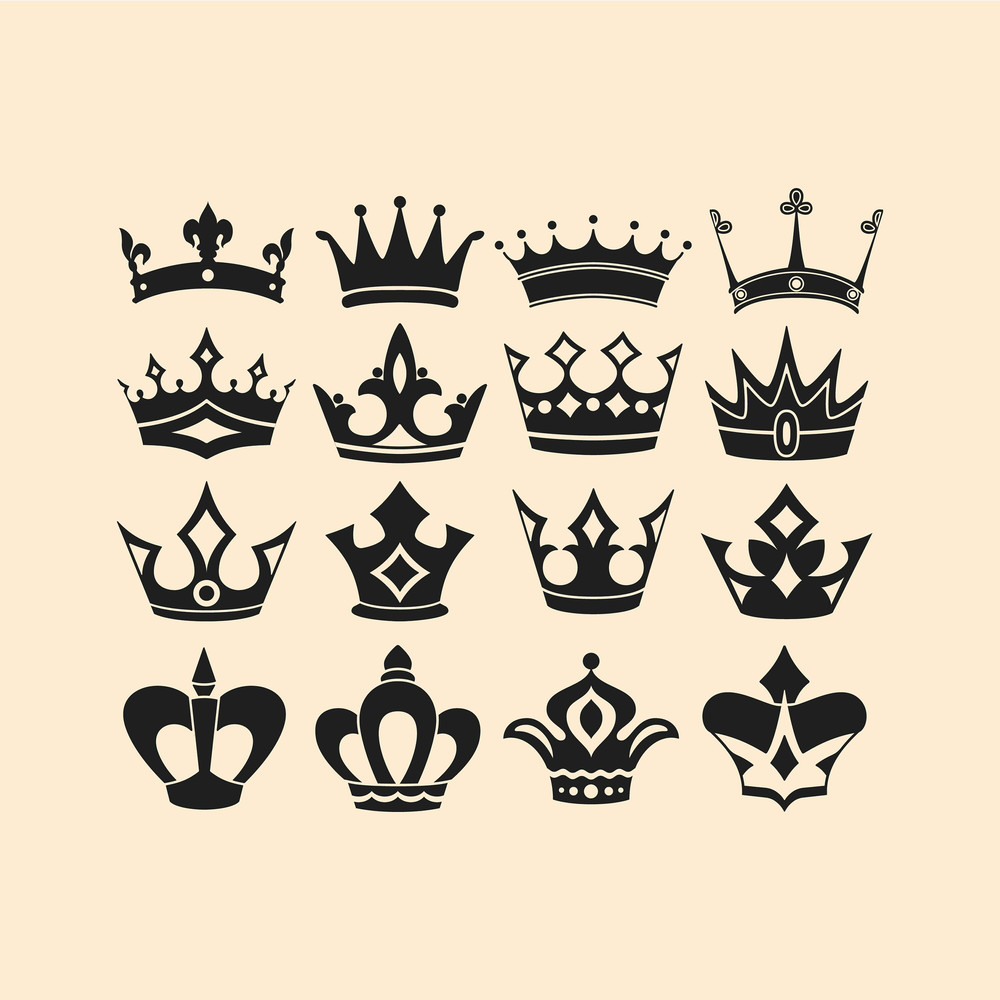 Royal Crown Bundle SVG, Princess Tiara SVG, King Crown, Queen Crown, Princess Crown, For Cricut, For Silhouette, Cut Files, Png, Dxf, Svg.jpg