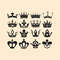 Royal Crown Bundle SVG, Princess Tiara SVG, King Crown, Queen Crown, Princess Crown, For Cricut, For Silhouette, Cut Files, Png, Dxf, Svg.jpg