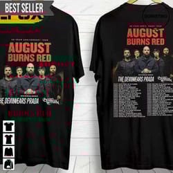 august burns red the devil wears prada and bleed from withins tour 2023 doristino limited edition t-shirts