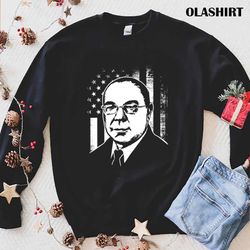 new colin powell the first black us secretary with american flag t-shirt - olashirt