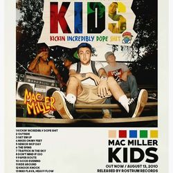 mac kids album cover poster premium matte vertical poster