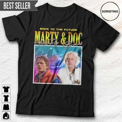 back to the future marty mcfly and doc brown doristino trending style