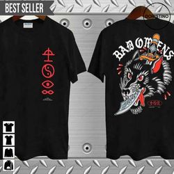 bad omens band wolf dagger 2023 short-sleeve doristino trending style