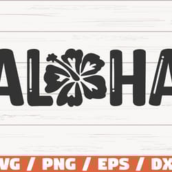 aloha svg, summer svg, cut files, cricut