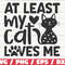 At Least My Cat Loves Me SVG  Cut File  Cricut  Commercial use  Silhouette  Cat Mom SVG  Pet SVG.jpg