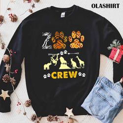 zoo crew, zookeeper wild animals safari t-shirt - olashirt
