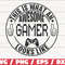 Awesome Gamer SVG  Gamer SVG  Gaming Controller SVG  Cut File  Cricut  Commercial use  Silhouette.jpg