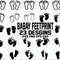 BABY FEETPRINT SVG baby foot print svg baby print svg baby foot svg baby birthday svg silhouette cricut cutfile.jpg