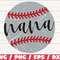 Baseball Nana SVG  Cricut  Cut File  Silhouette  Baseball SVG  Commercial use  Baseball shirt  Baseball Fan  Grunge Distressed.jpg