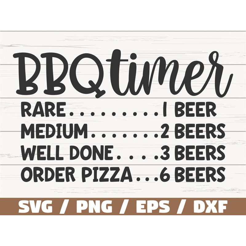 BBQ Timer SVG Cut File Cricut Commercial use Instant Download Silhouette Barbecue SVG Barbecue Apron.jpg