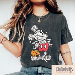 mummy mickey halloween shirt, retro mickey spooky season shirt, mickey's not so scary halloween shirt, halloween pumpkin