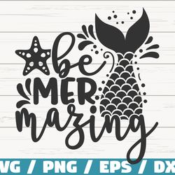 be mermazing svg, cut file, cricut, commercial use
