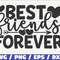 Best Friends Forever SVG Cut File Cricut Commercial use Silhouette Best Friends SVG BFF Svg.jpg
