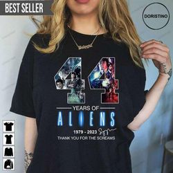 aliens special order 44th anniversary thank you for the memories short-sleeve doristino trending style