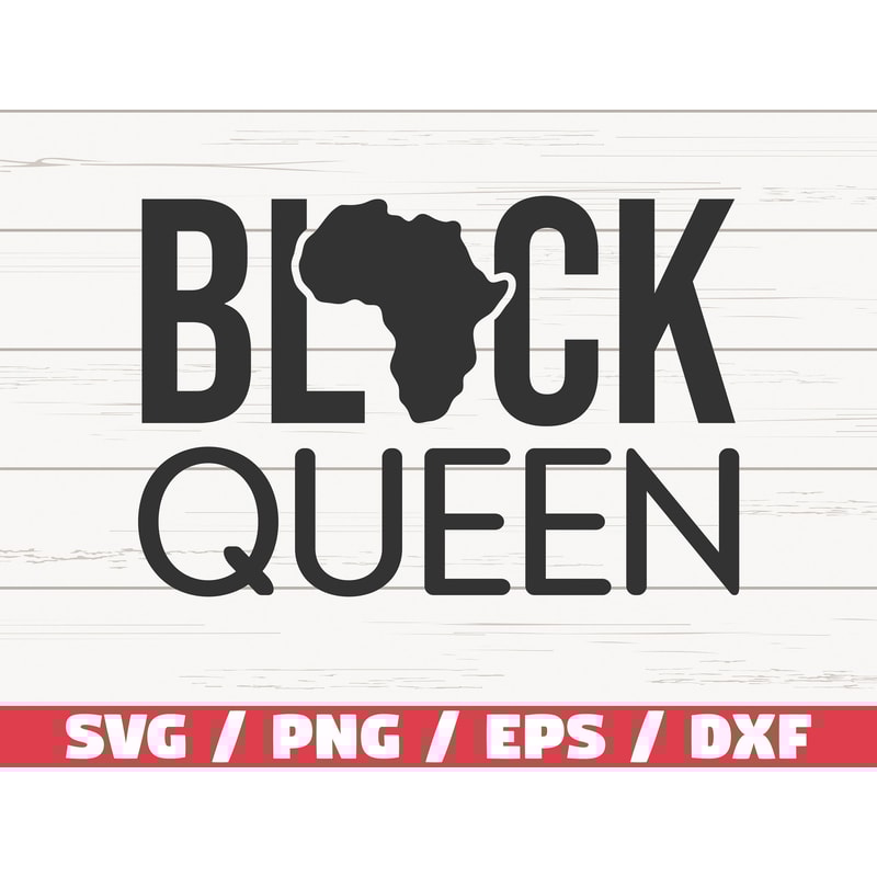Black Queen SVG Black Woman SVG Cut File Cricut Afro Queen SVG Instant Download.jpg