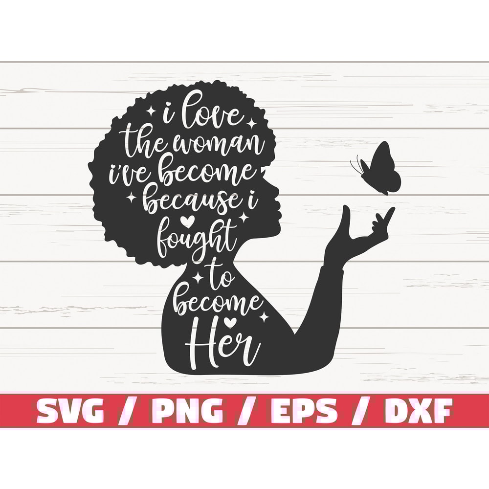 Black Woman SVG Black Girl Magic SVG Cut File Cricut Afro Diva SVG Instant Download.jpg