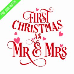 first christmas as mr and mrs png