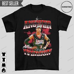 allen iverson doristino limited edition t-shirts