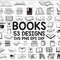 Book SVG Open Book SVG  Library SVG  School Svg  Monogram  Clipart  Decal  Stencil Cut File.jpg