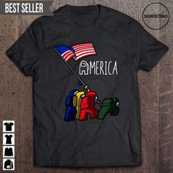 america pride among us american flag short sleeve doristino awesome shirts