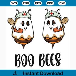 boo bees nurse svg, halloween svg, boo bees svg, boo bees nurse svg, cute boo bees, boo bee lover, boo bees couple, cute