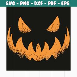halloween pumpkin svg, scary pumpkin svg, halloween pumpkin svg, scary face svg, halloween svg, halloween gift, hallowee