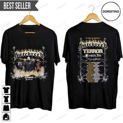 20 years of brutality tour hatebreed short-sleeve doristino limited edition t-shirts