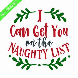 i can get you naughty list png