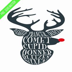 dasher prancer dancer png