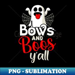 Bows and Boos - Signature Sublimation PNG File - Instantly Transform Your Sublimation Projects