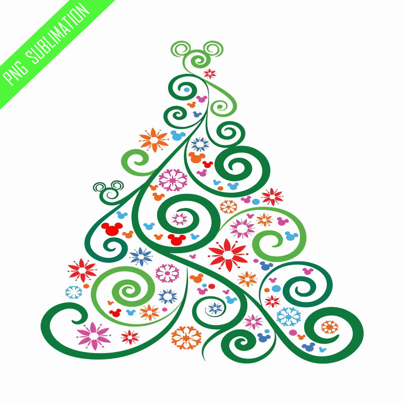 CRMAP140823723-Christmas tree mickey disney png.png