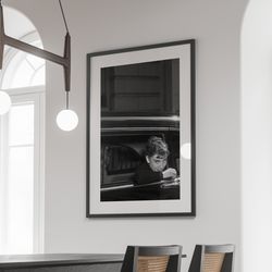 audrey hepburn poster, black and white fashion art, audrey hepburn print, old hollywood decor, feminist print, vintage f