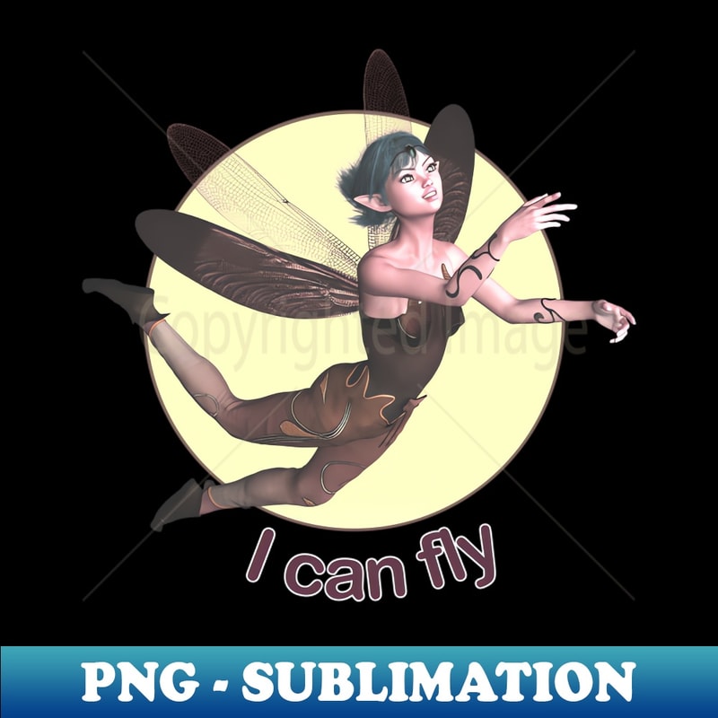 Fly Elf I can fly fairy faerie elf dragonfly wings flying - Instant | Inspire ...