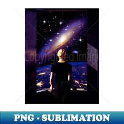 Space Collage - Galaxy Art - Aesthetic Sublimation Digital File - Fashionable and Fearless