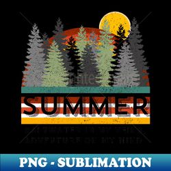 Rainbow summer - Elegant Sublimation PNG Download - Perfect for Sublimation Mastery