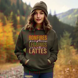 bonfires pumpkins leggings sweaters lattes hoodie, hello thanksgiving hoodie, thanksgiving hoodie, fall hoodie, autumn t