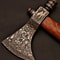 Handmade Damascus Steel Tomahawk