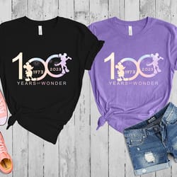 disney 100 years of wonder shirt for disney 100th anniversary souvenir disney vacation gift shirt disney trip shirt for