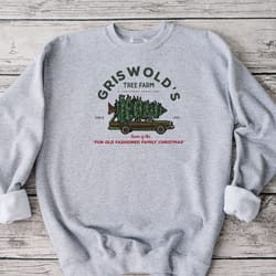 griswold's tree farm since 1989 sweatshirt, christmas family sweatshirt, christmas women shirt, christmas shirt, christm