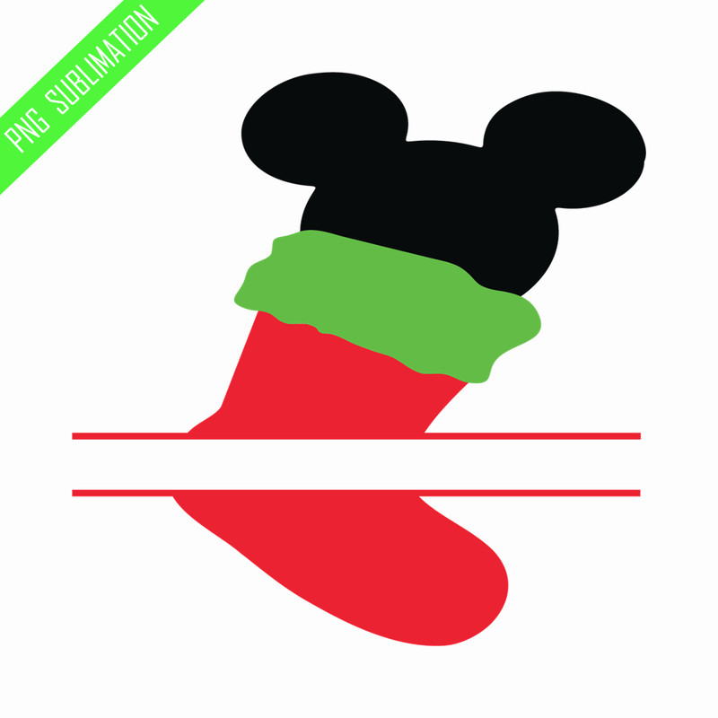 CRMAP140823855-Mickey christmas socks png.png