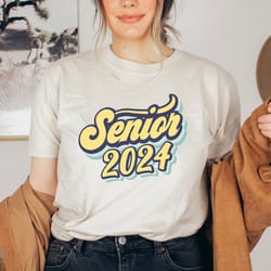 senior 2024 shirt, senior class of 2024 shirt, high school shirt, 2024 graduation squad shirt, school spirit shirt, grad