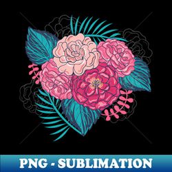 Corsage - PNG Transparent Digital Download File for Sublimation - Capture Imagination with Every Detail